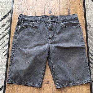 Men’s Levi's Dark Gray Jean Shorts | 508